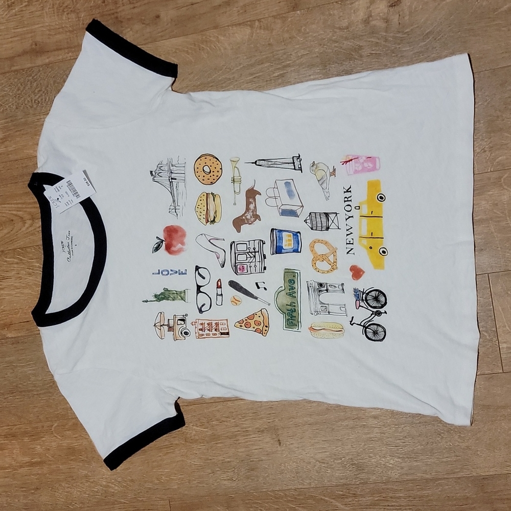 J Crew collector tee New York NWT